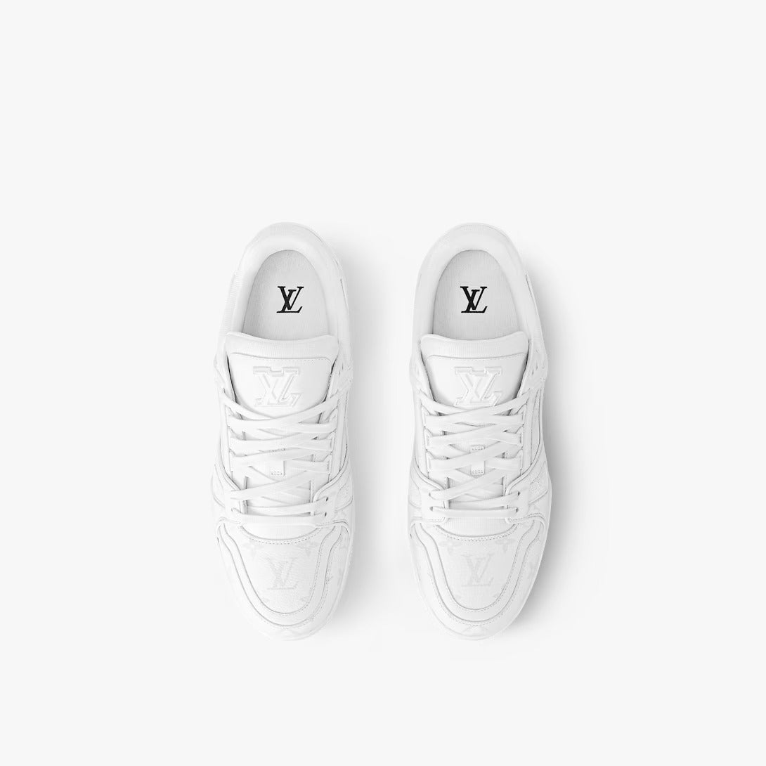 Louis Vuitton LV Trainer Monogram Full White