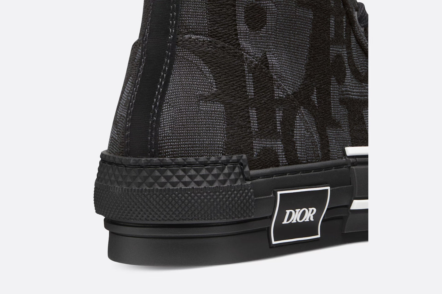 Dior B23 Jacquard Maxi Oblique Black