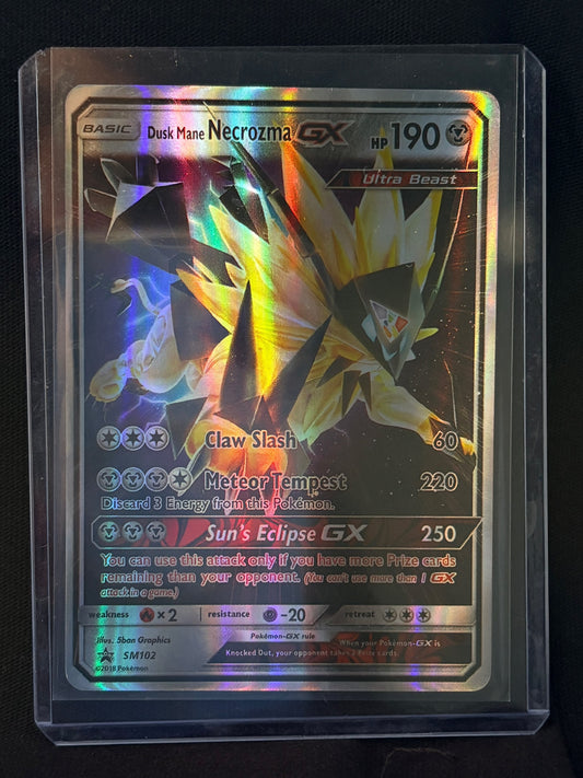 CARTA POKEMON Dusk Mane Necrozma GX SM102