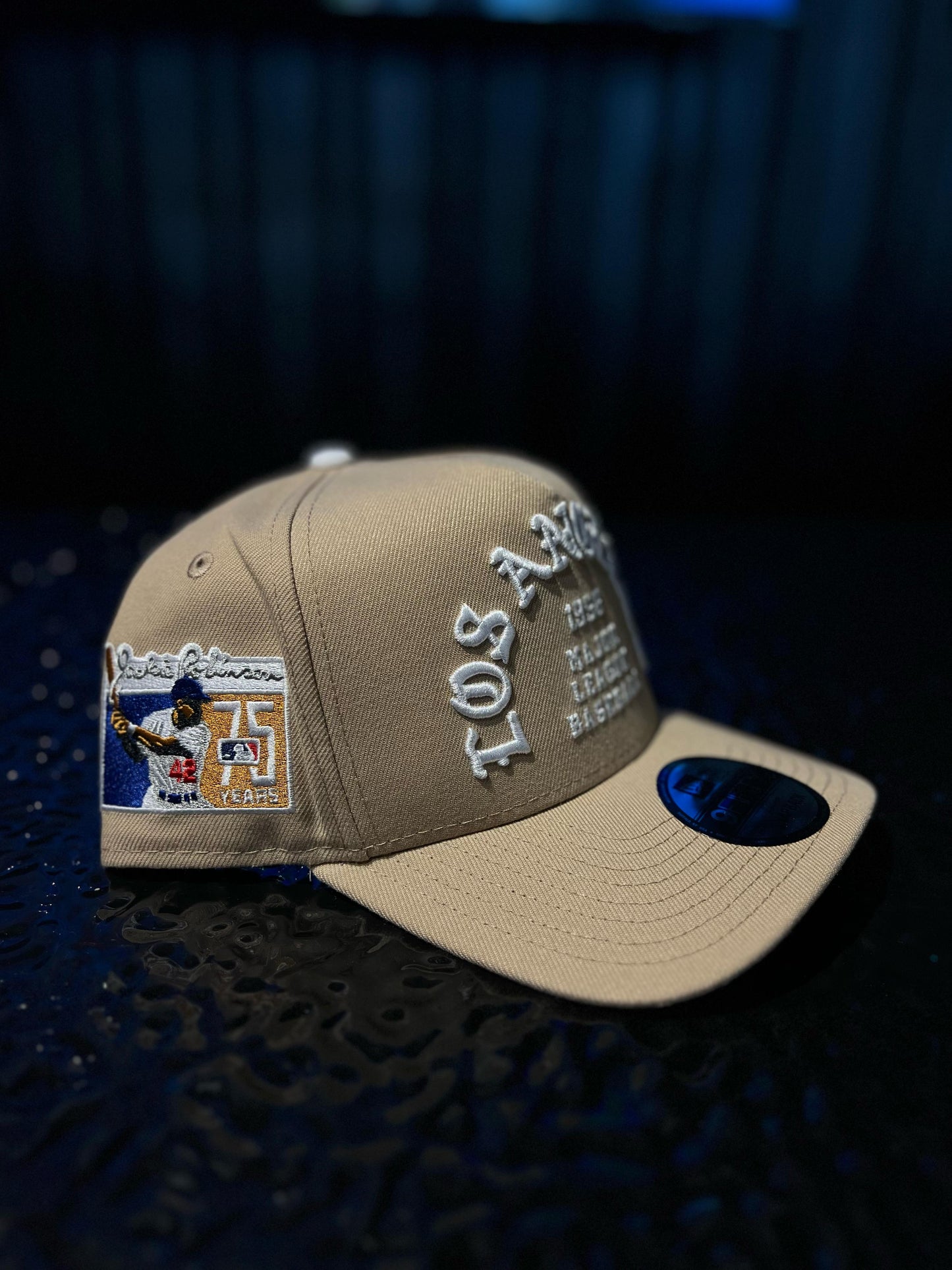 GORRA NEW ERA LOS ANGELES 58' MAJOR LEAGUE BEIGE CREAM SNAPBACK