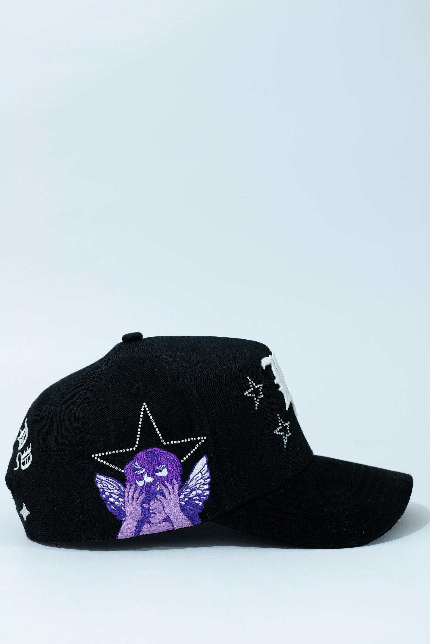Gorra Graddy Hats "LA STARS" Black Purple