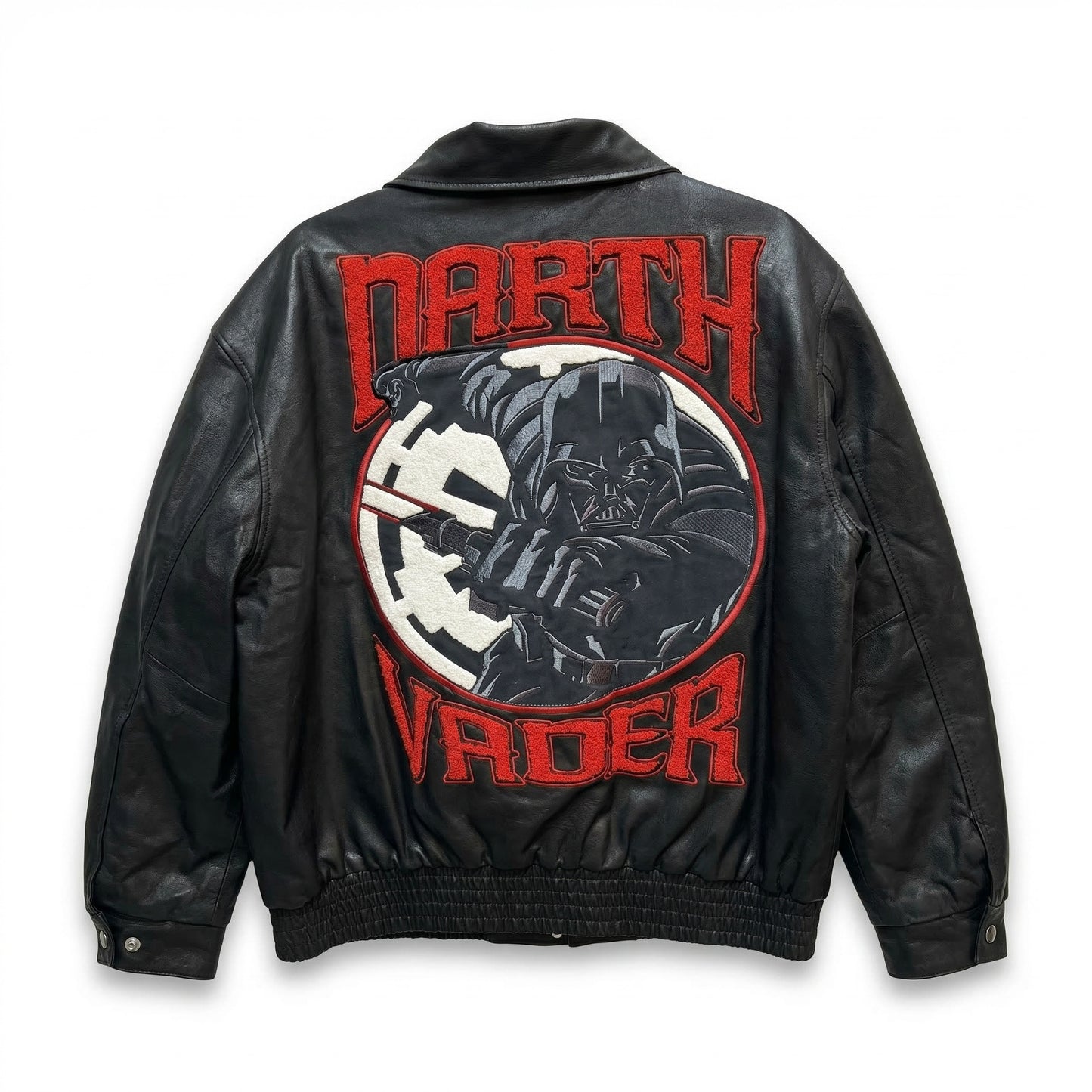 Jeff Hamilton Star Wars Darth Vader Leather Jacket Black Negra