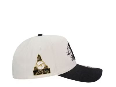 GORRA NEW ERA LOS ANGELES CREAM SATIN BIRDS