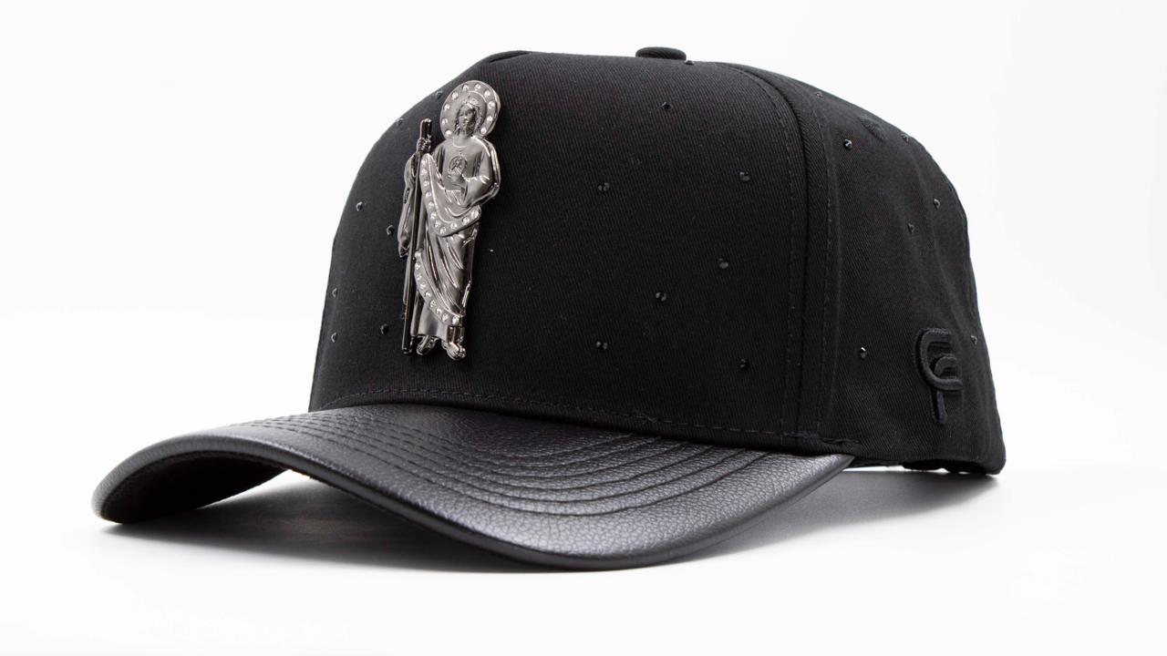 Gorra Florence Caps "SAN JUDAS" Crystal black