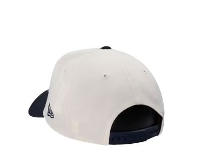 GORRA NEW ERA ADJUSTABLE YANKEES ROSES SUBWAY SERIES BEIGE NAVY