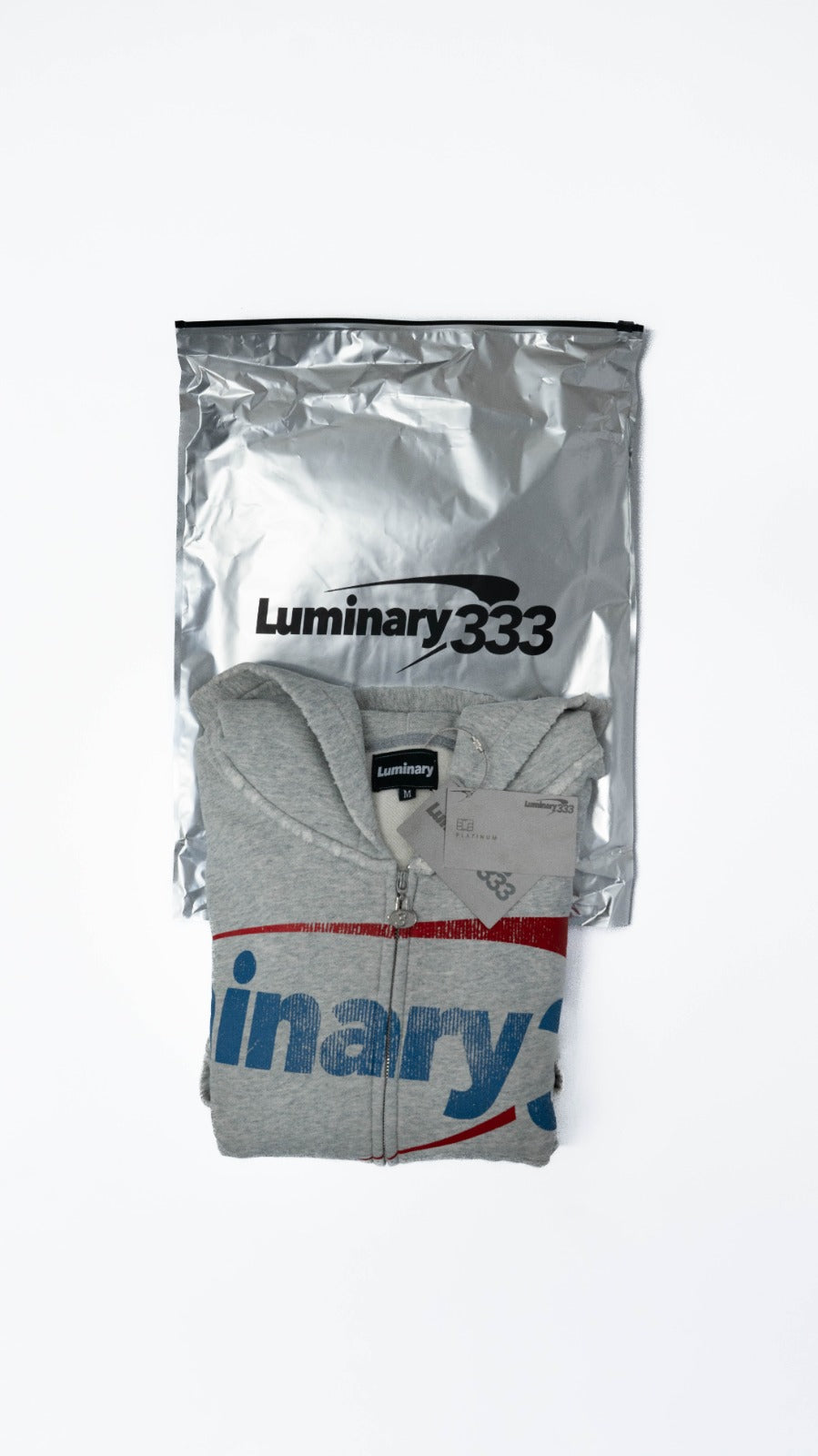 Luminary 333 "Grey First Drop Hoodie"