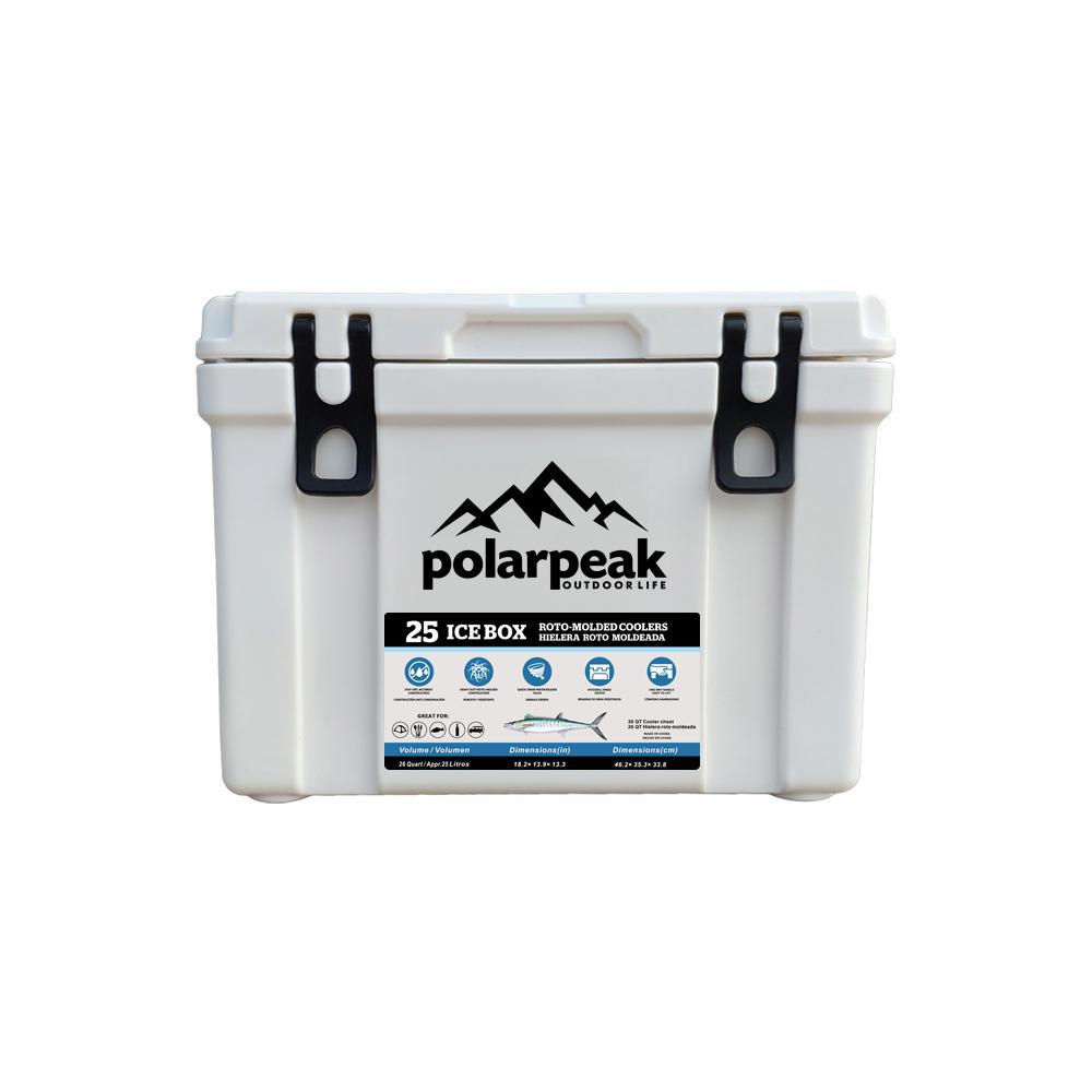 HIELERA "POLARPEAK" White 25L