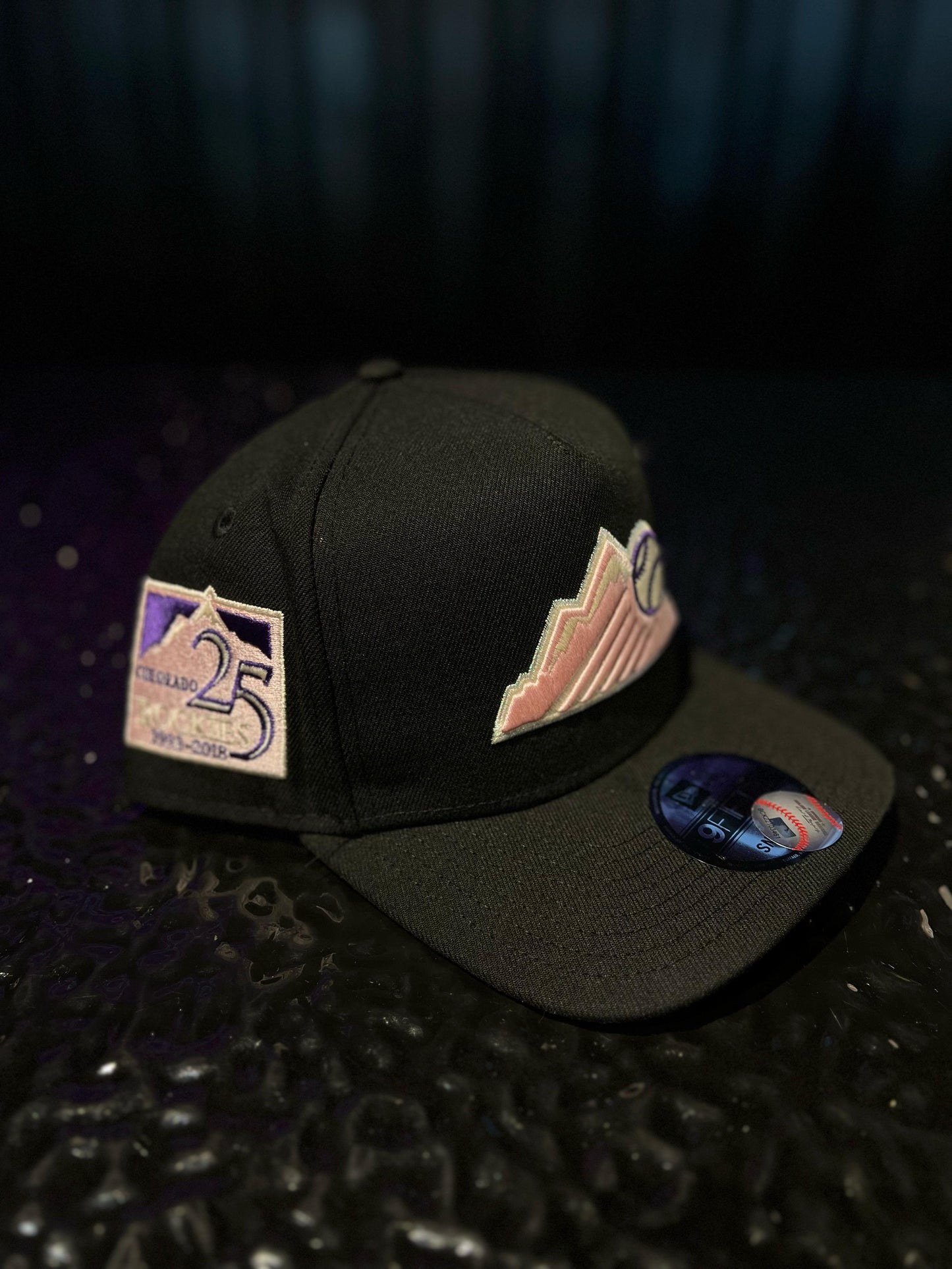 GORRA NEW ERA COLORADO ROCKIES 25TH BLACK SNAPBACK