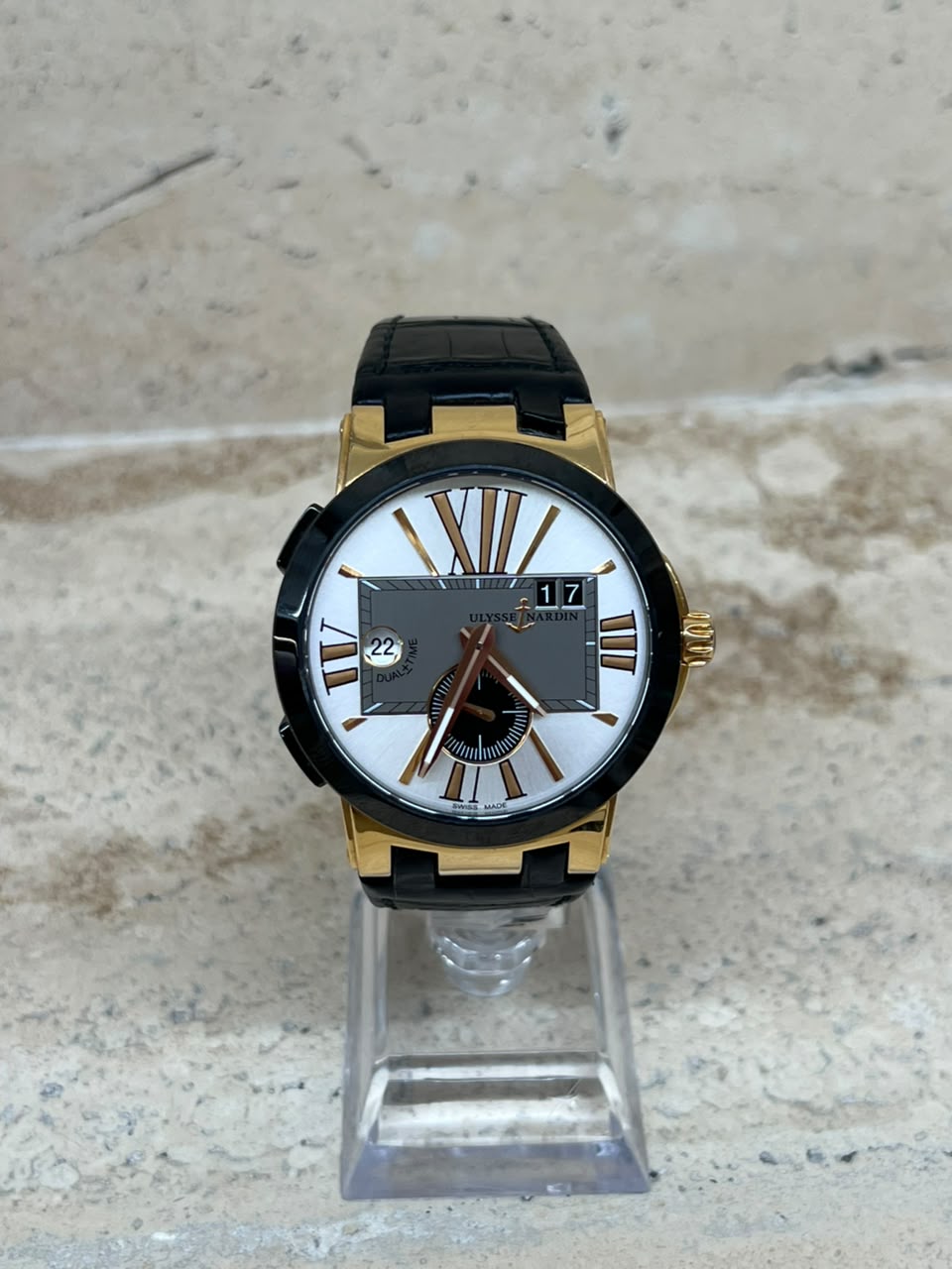 Ulysse Nardin Executive Dual Time Rose Gold 43mm