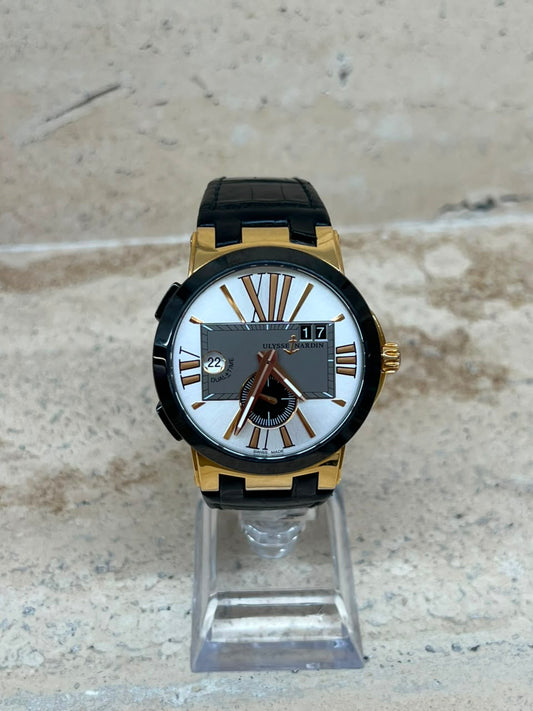 Ulysse Nardin Executive Dual Time Rose Gold 43mm