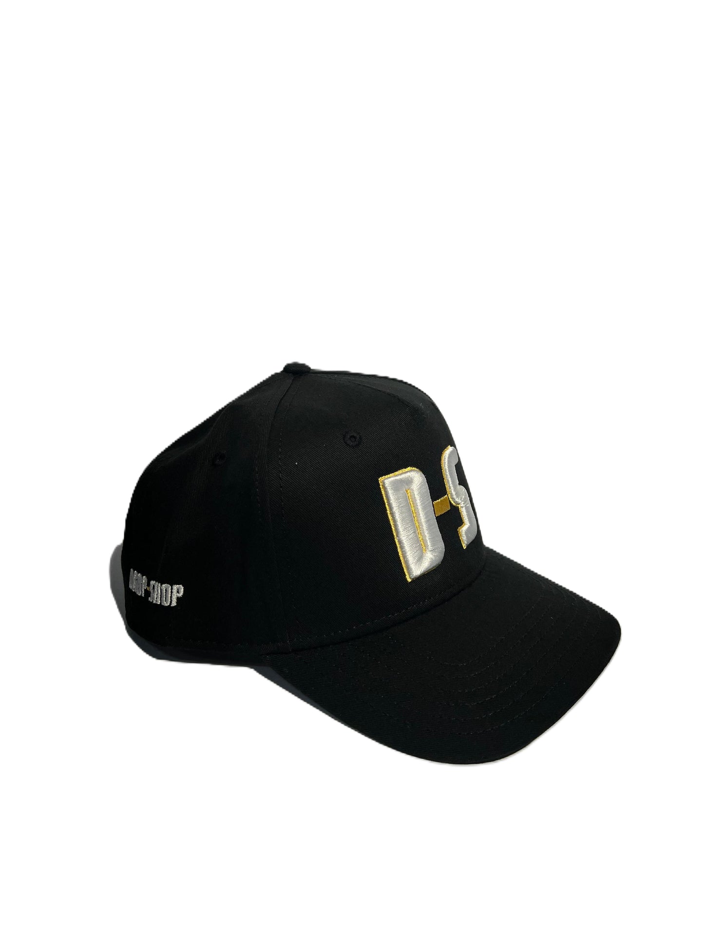 Gorra "Drop Shop" White in Black