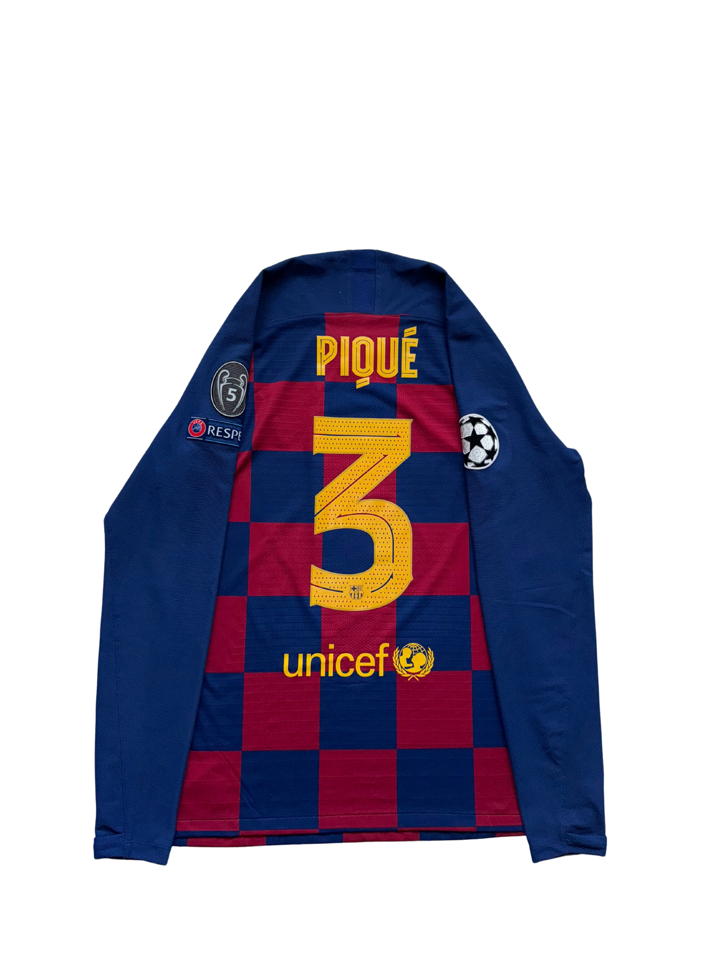 Jersey de Gerard Piqué - FC Barcelona - Versión Utilería - UEFA Champions League 2022/2023