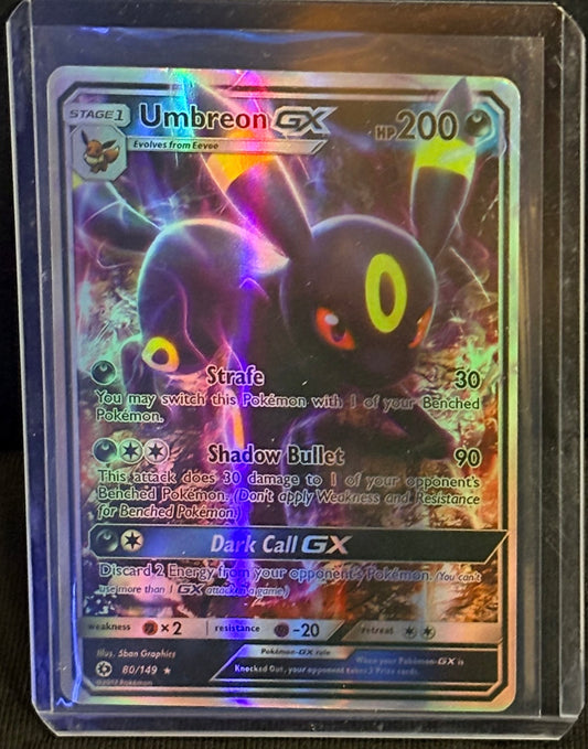 CARTA POKEMON Umbreon GX 80/149