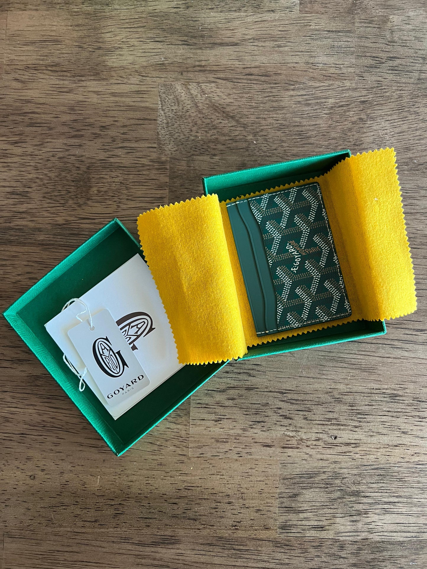 Tarjetero Goyard Esmerald