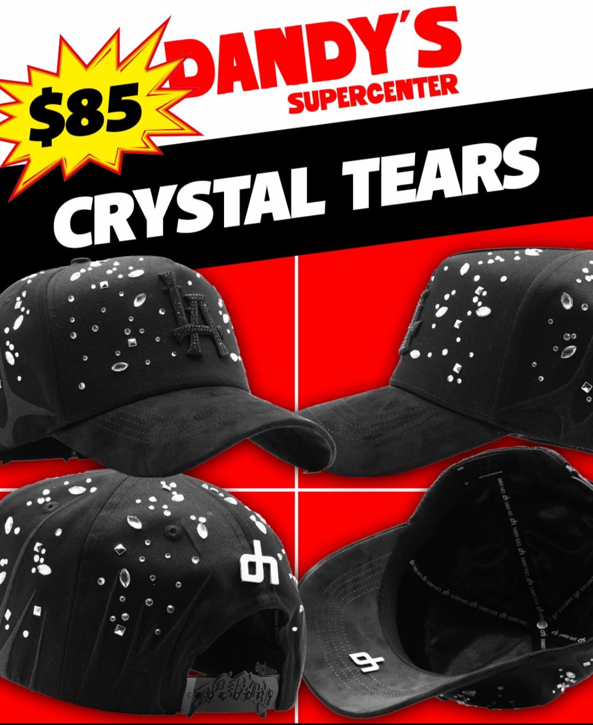 GORRA DANDY HATS "CRYSTAL TEARS" (PREVENTA)