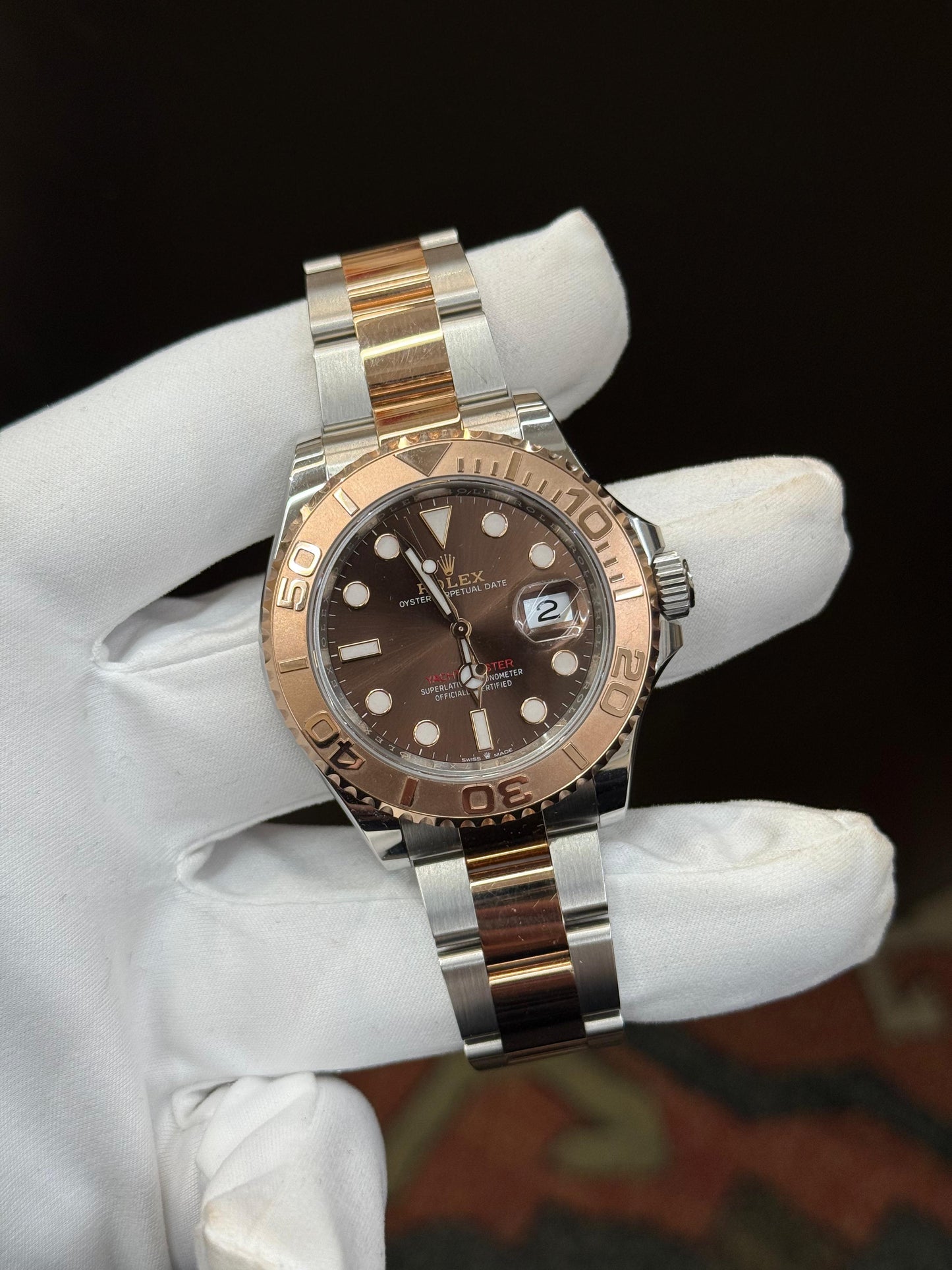 Rolex Yacht Master l two-tone Rosegold