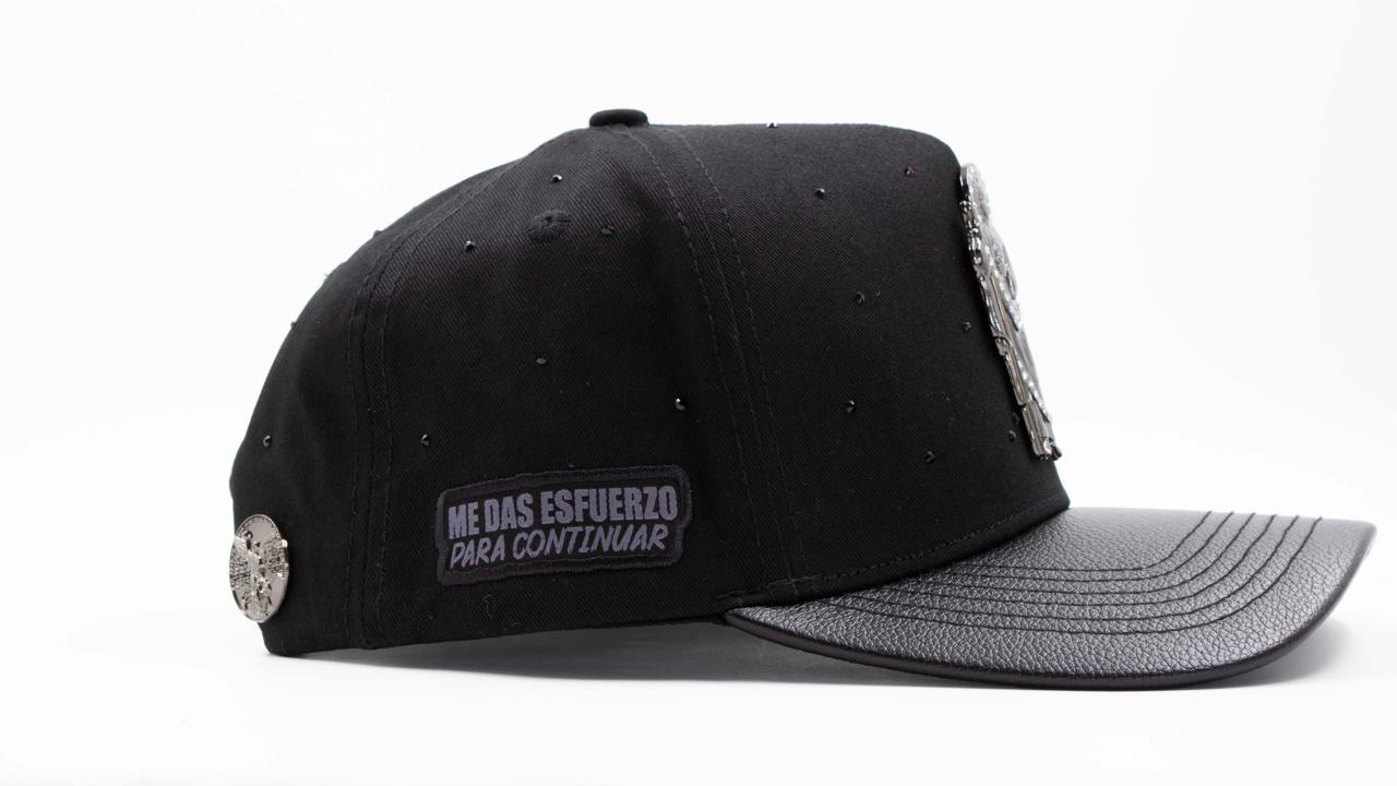 Gorra Florence Caps "SAN JUDAS" Crystal black