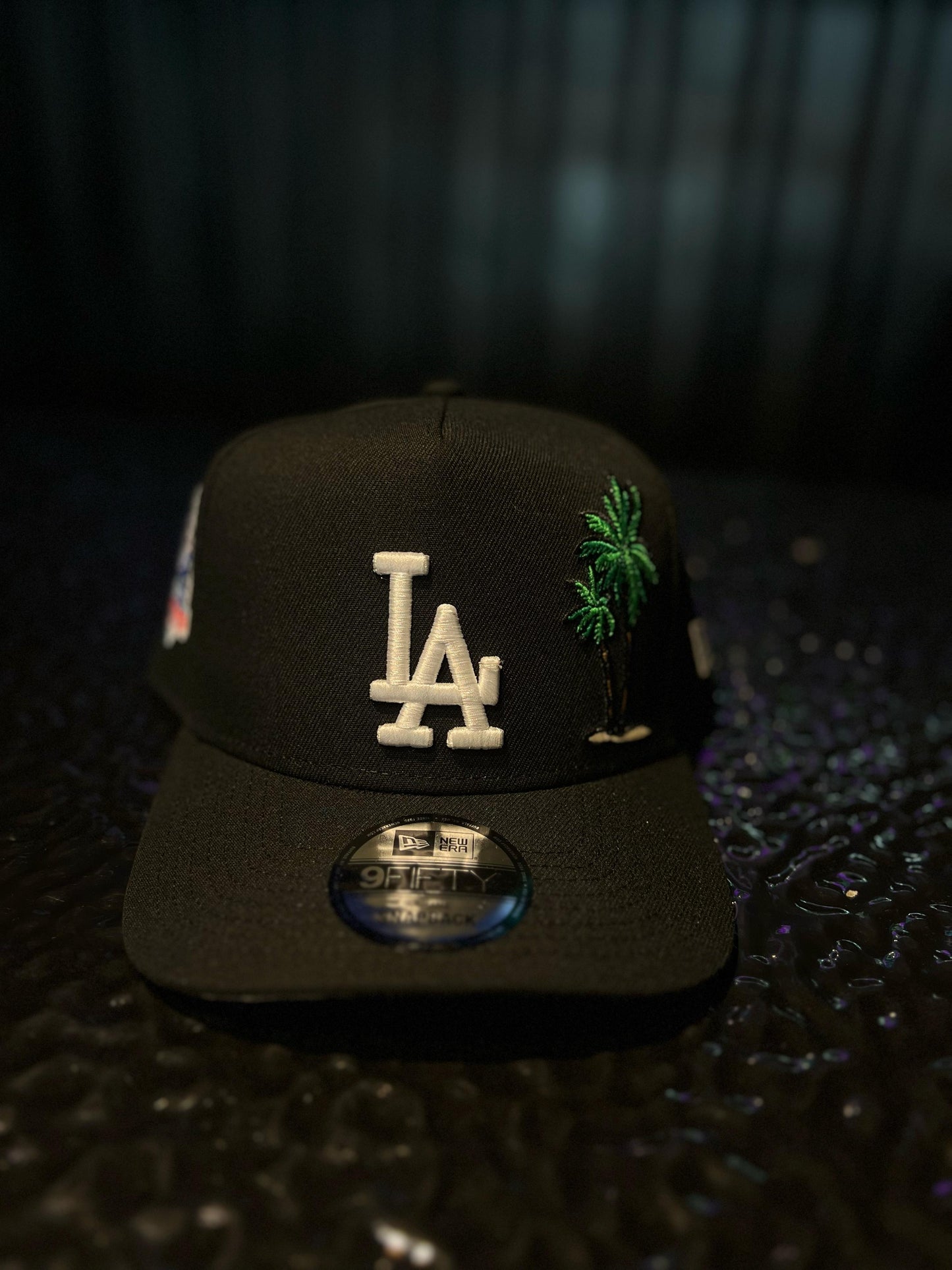 GORRA NEW ERA LOS ANGELES 50TH PALM BLACK SNAPBACK