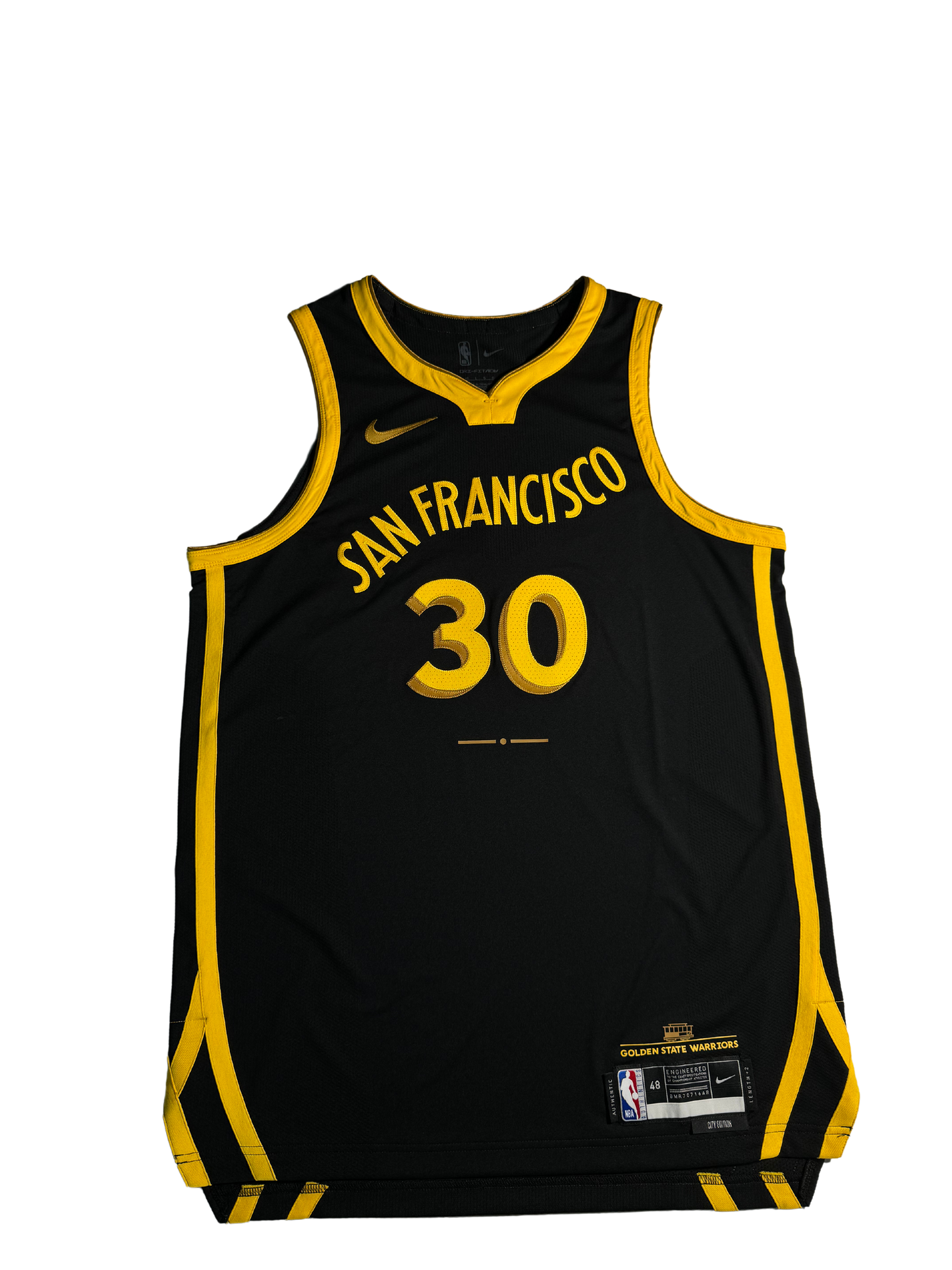 Jersey de Stephen Curry - Golden State Warriors - City Connect Edition - Versión Jugador