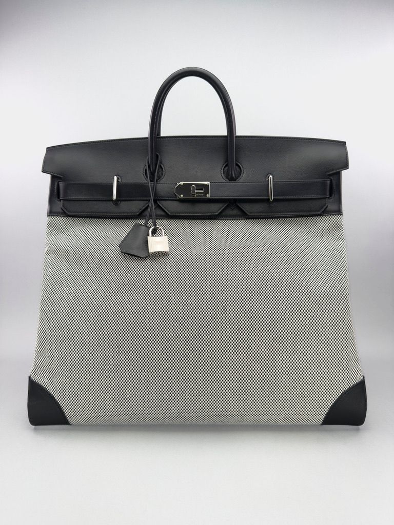 Hac 50 Toile Panda Black Palladium Hardware