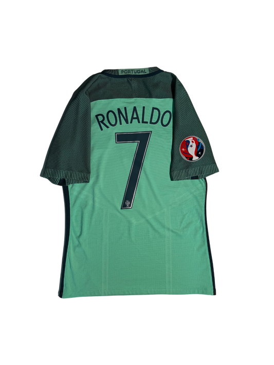 Jersey Match Worn de Cristiano Ronaldo - Portugal vs Gales - Semifinal de la Euro 2016