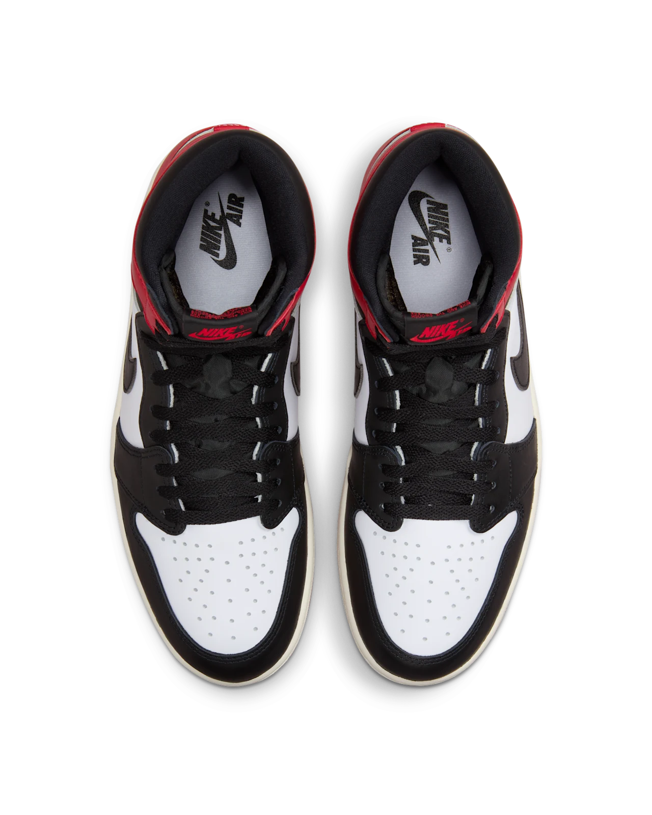 Air Jordan 1 High OG Black Toe 2025