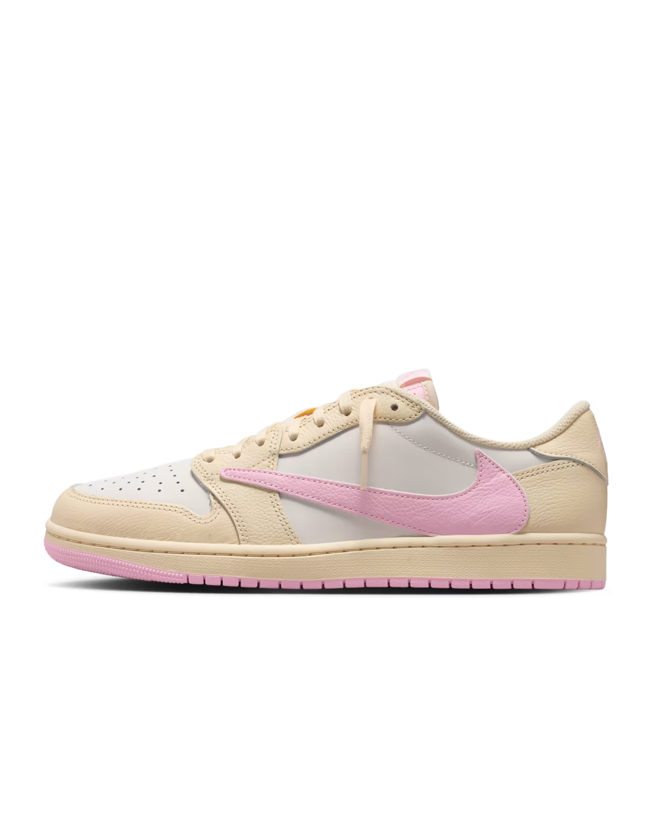 Air Jordan 1 Low x Travis Scott Muslin and Shy Pink