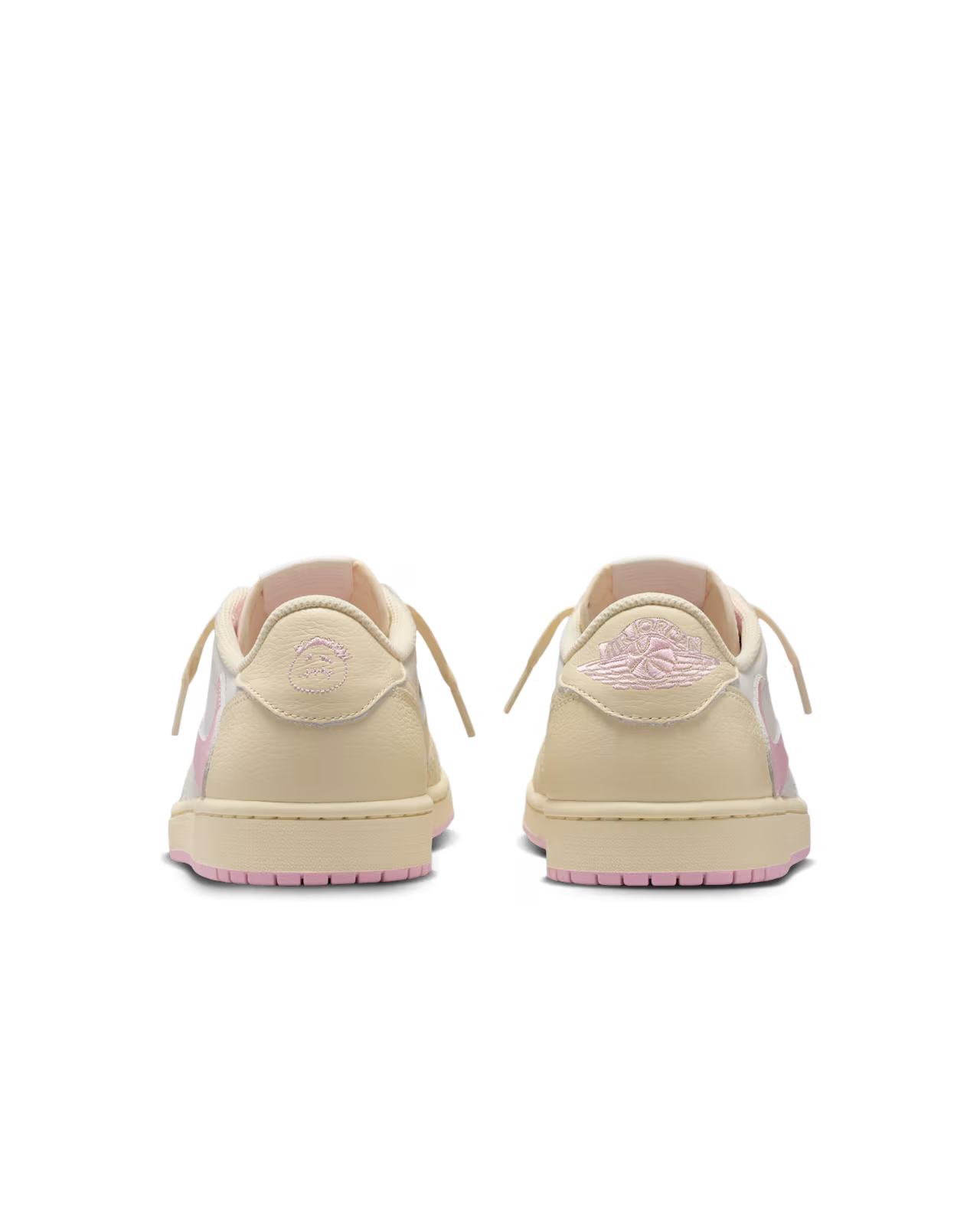 Air Jordan 1 Low x Travis Scott Muslin and Shy Pink