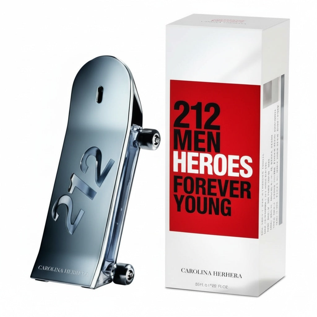 Carolina Herrera 212 Heroes Forever Young EDT – 90ML