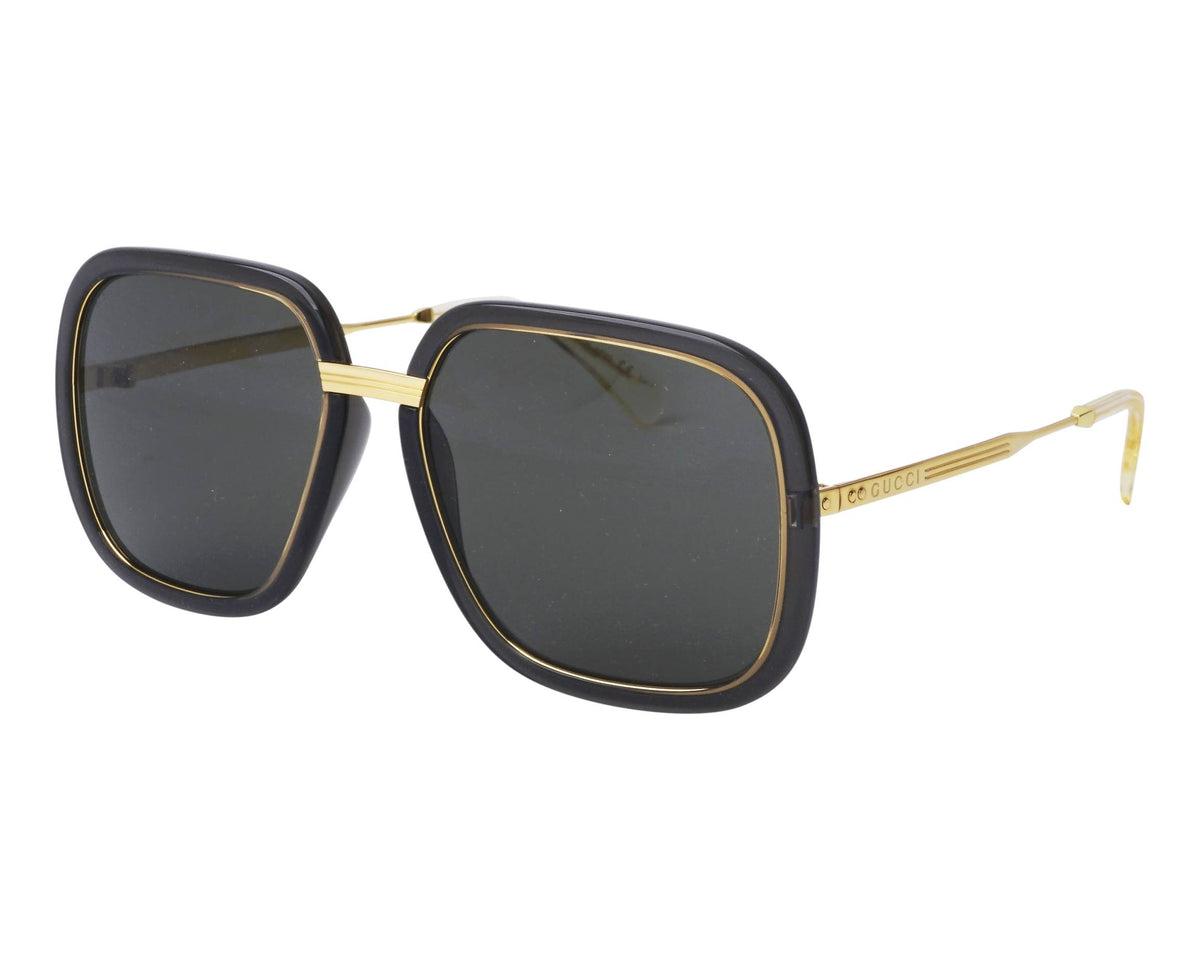 Gucci Square Grey Gold