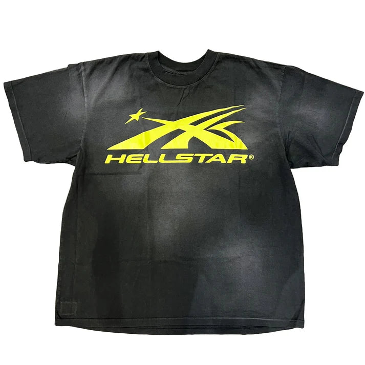 HELLSTAR Classic Tee 'Black/Yellow'