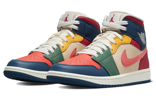 Air Jordan 1 Mid SE Multi Color (2022) (W)