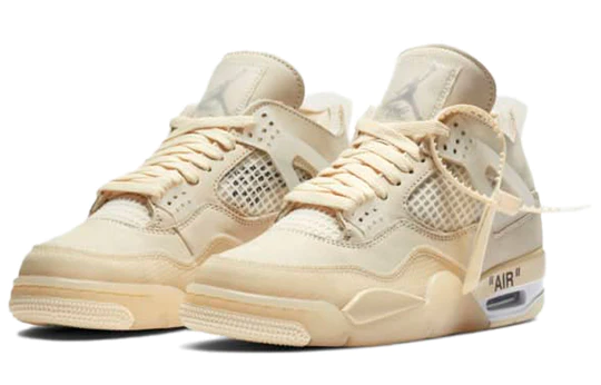 Jordan 4 Retro Off-White Sail (Women's)