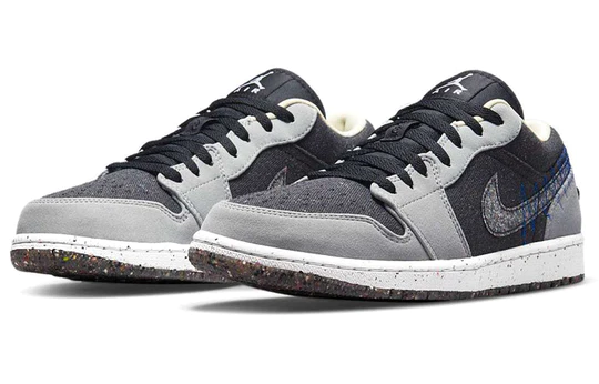 Air Jordan 1 Low Crater Black Grey (GS)