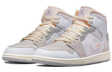 Air Jordan 1 Mid SE Craft Inside Out White Grey (GS)