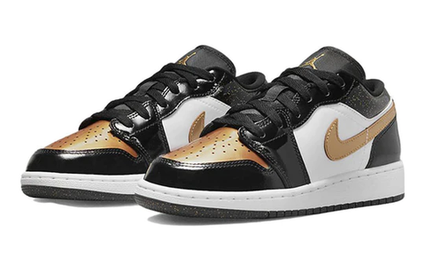 Gold toe jordan ones hotsell