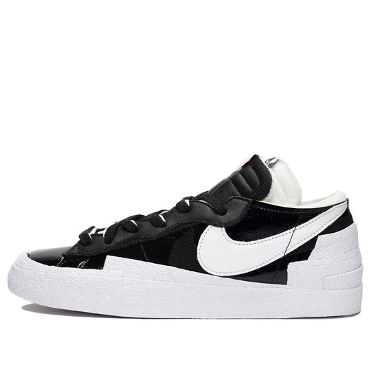 Blazer Low Sacai Black Patent Leather