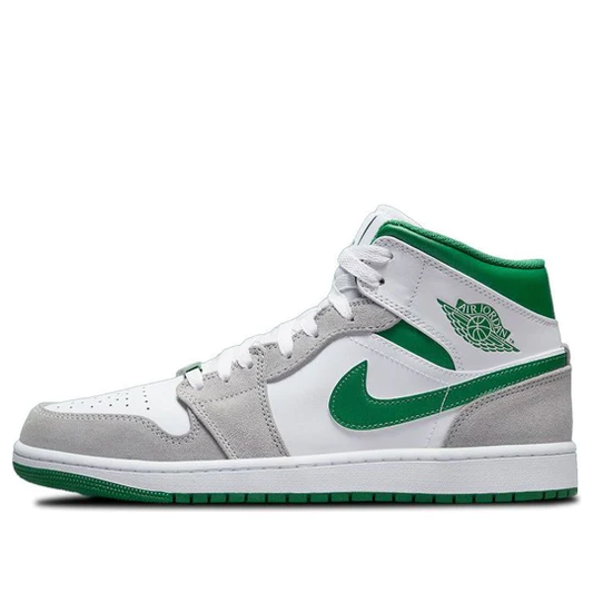 Air Jordan 1 Mid Grey Green