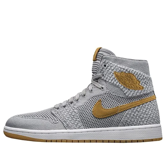 jordan 1 retro high flyknit wolf grey