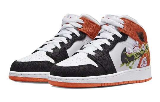 Air Jordan 1 Mid SE Basketball Blossom (GS)