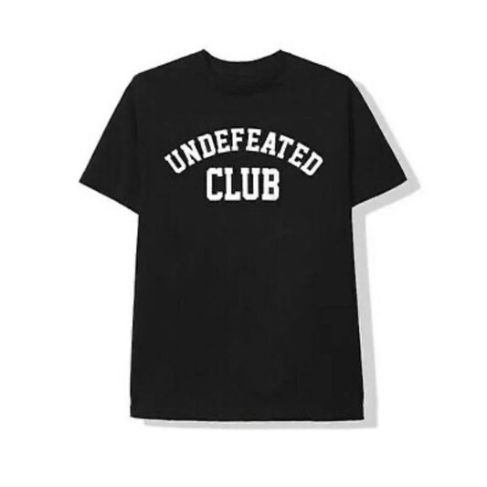 Anti Social Social Club T-shirt Black Undefeted Club