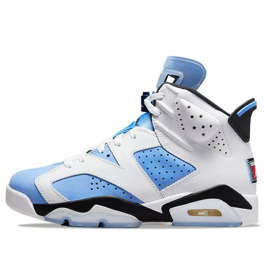 Air Jordan 6 Retro UNC White