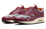Air Max 1 Patta Waves Rush Maroon (with Bracelet)