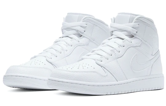 Air Jordan 1 Mid Triple White 2.0 (2020)