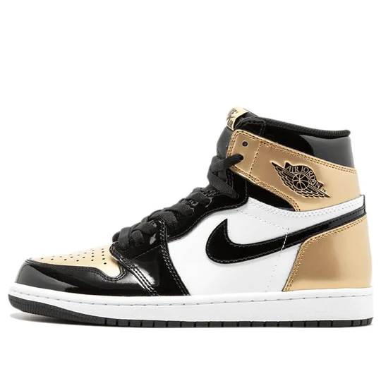 Air Jordan 1 Retro High NRG Patent Gold Toe GS DROP SHOP