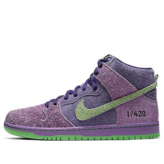 SB Dunk High Reverse Skunk 420 (Regular Box)