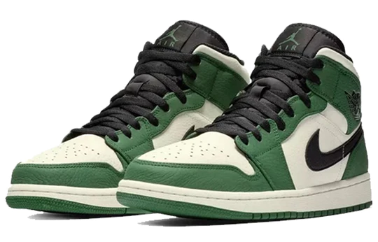 Air Jordan 1 Mid Pine Green GS DROP SHOP