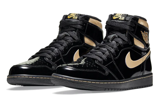 Gold nike air jordans best sale