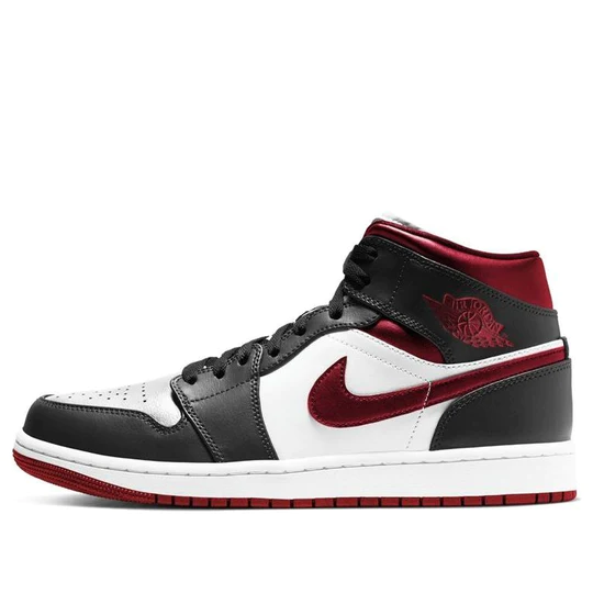 Air Jordan 1 Mid Gym Red Black White SEMINUEVO