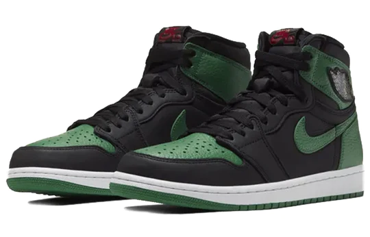 Air Jordan 1 Retro High Pine Green Black DROP SHOP